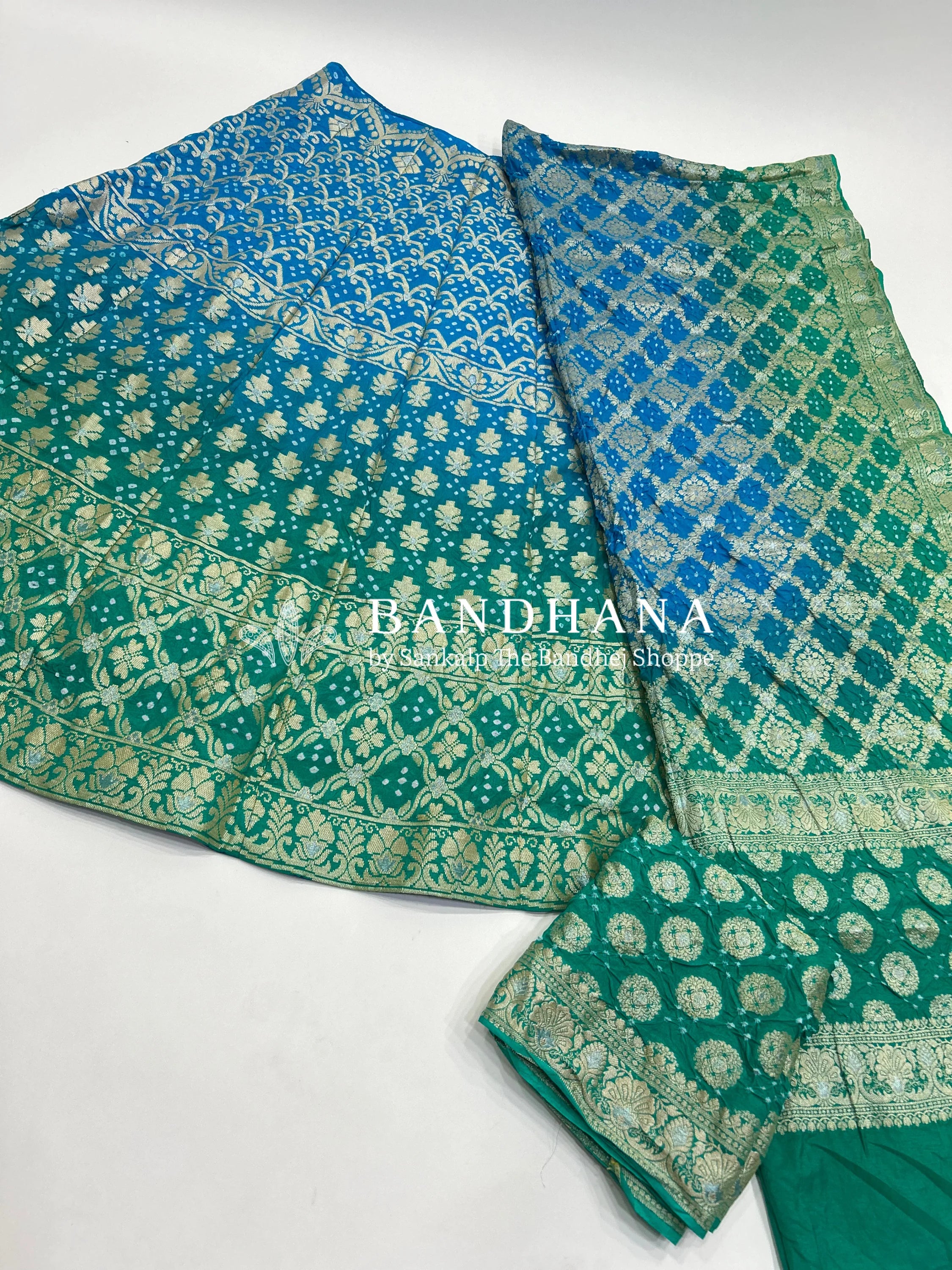 Firozy-Rama Art Dupion Silk Chaniya Choli Material teal / Art Silk Lehengas