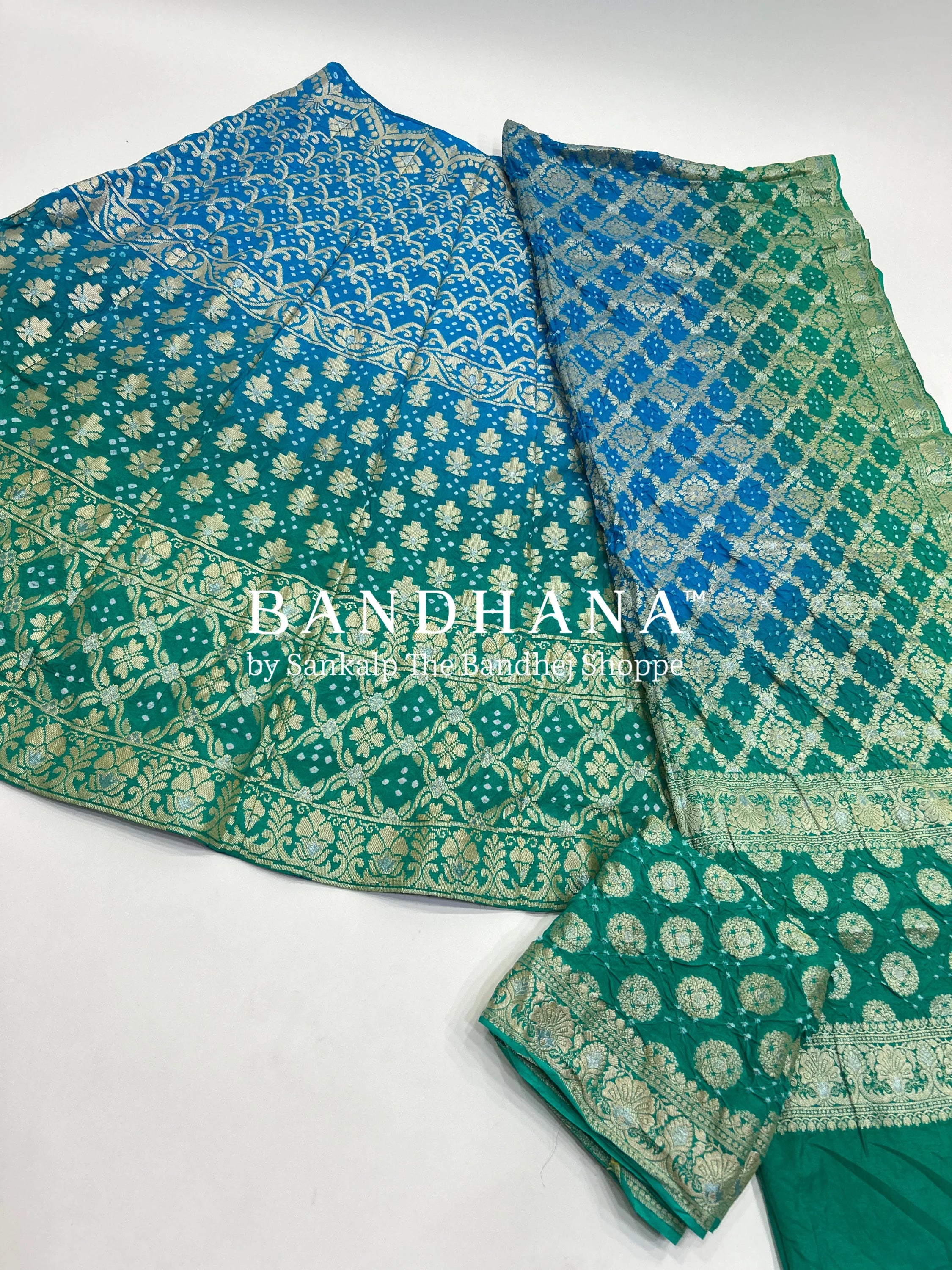 Firozy-Rama Art Dupion Silk Chaniya Choli Material teal / Art Silk Lehengas