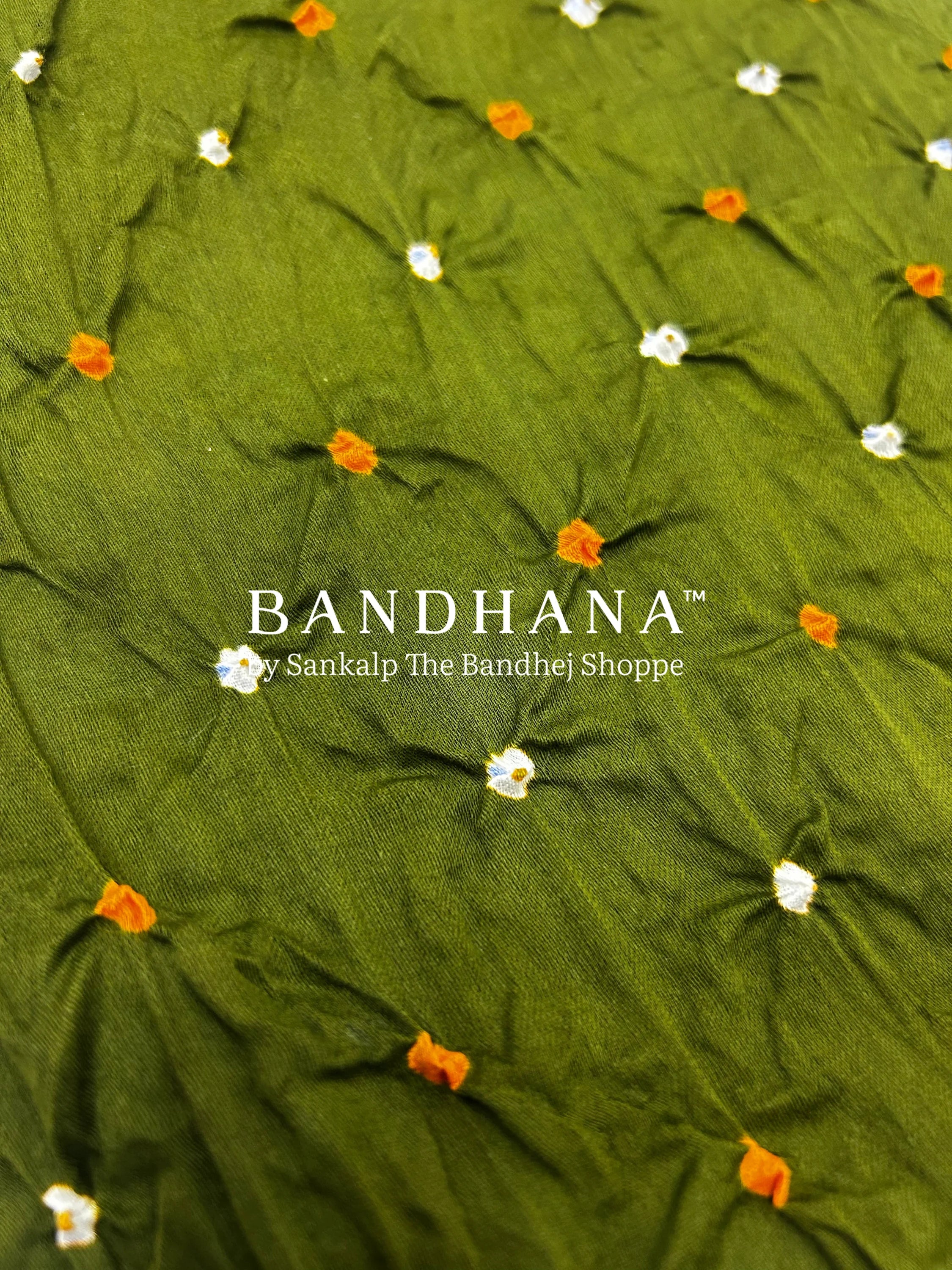 Mahendi Cotton Satin Fabric olive / Cotton Satin Fabric