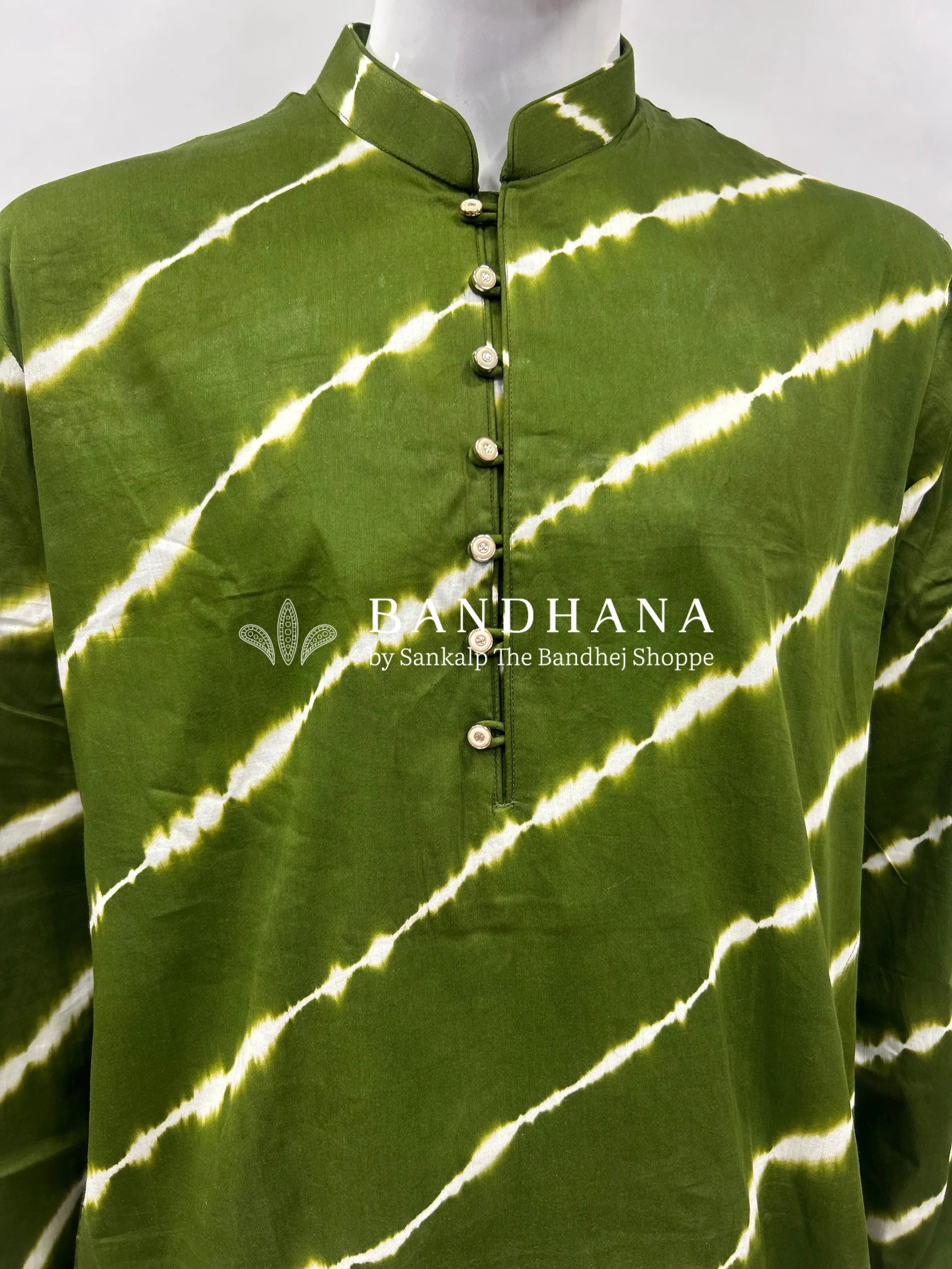 Mahendi Cotton Satin Men’s Kurta