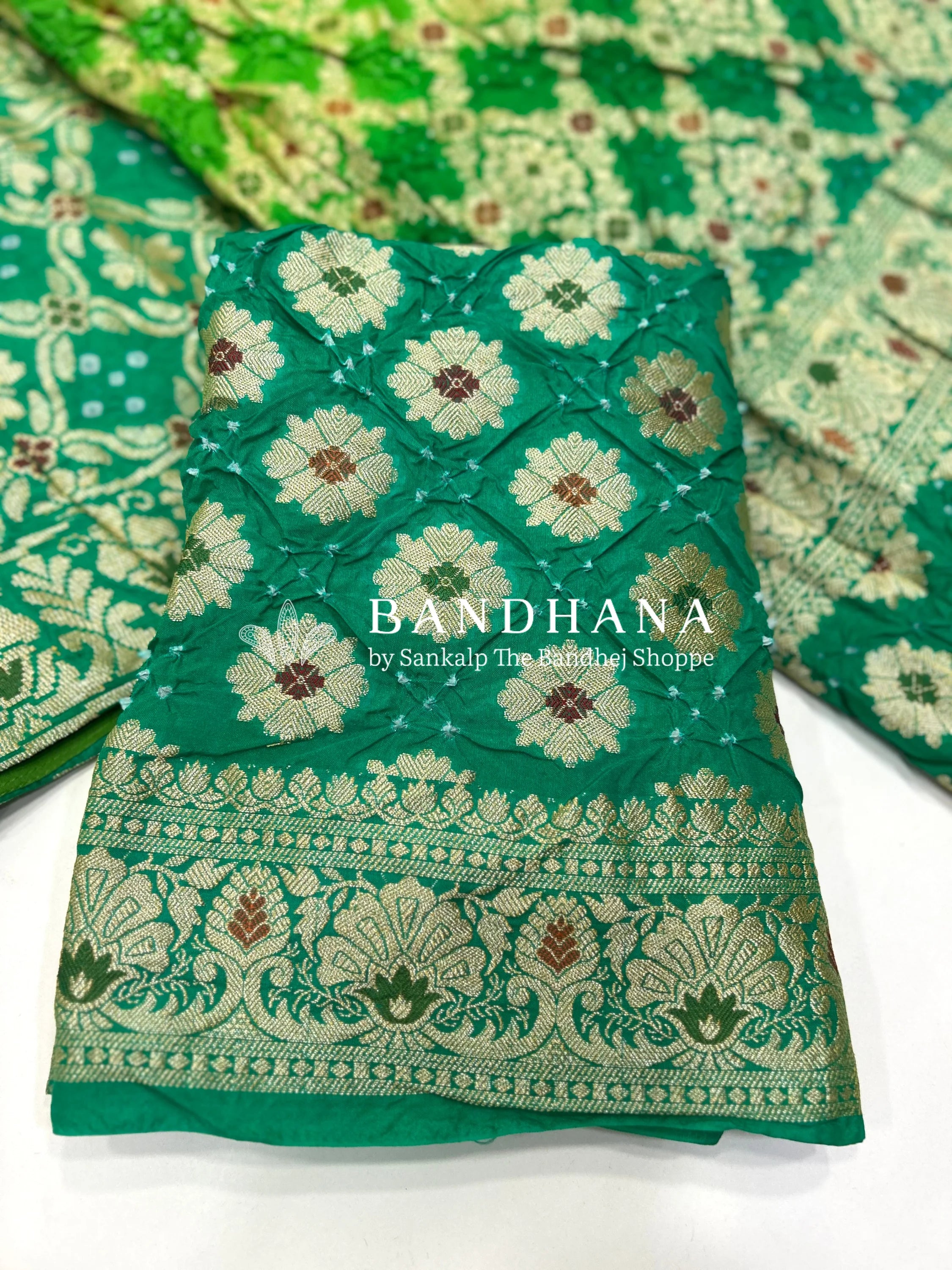 Parot Green-Rama Art Dupion Silk Chaniya Choli Material green / Art Silk Lehengas