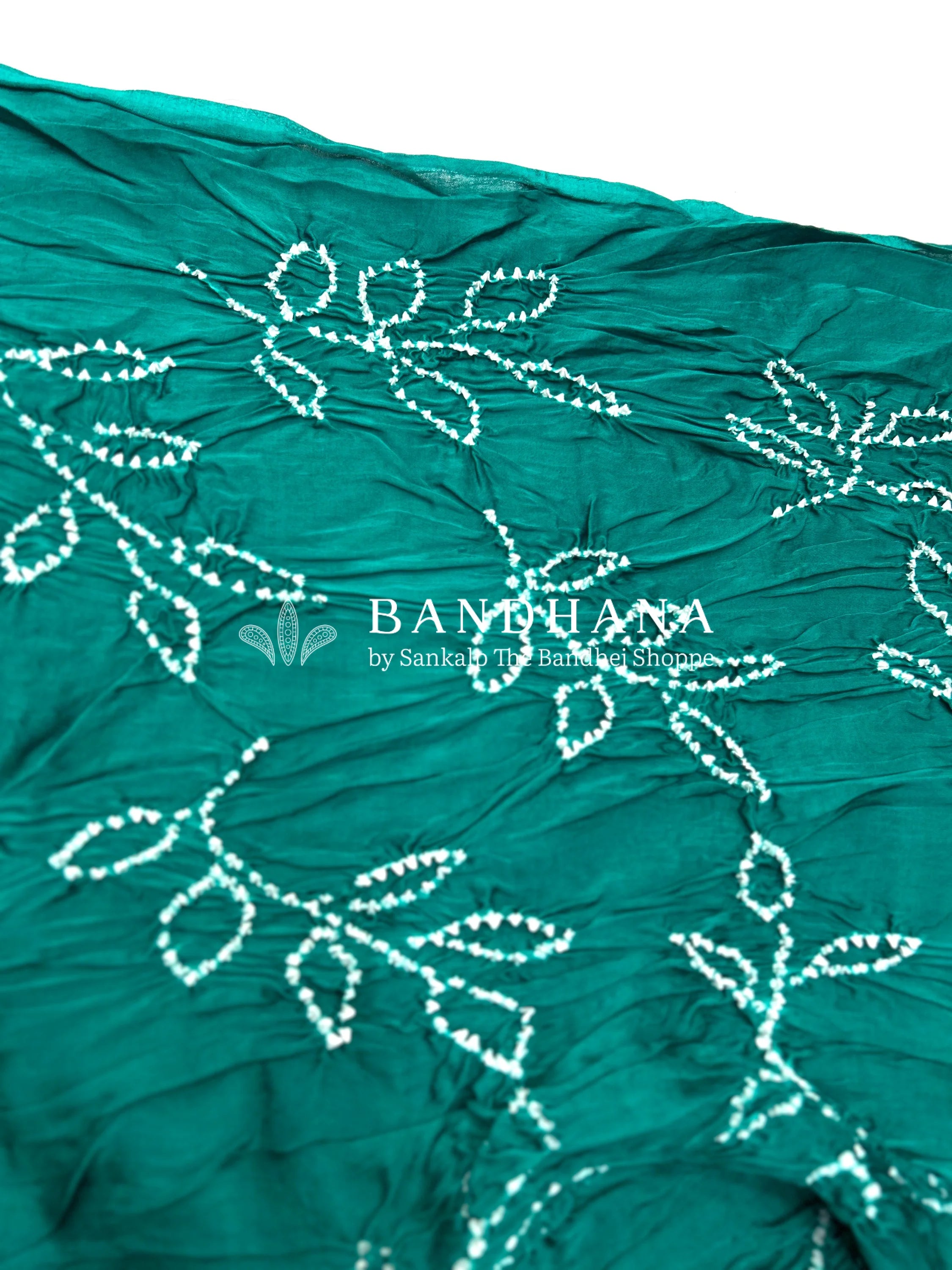 Rama-White Modal Ambadaal Dress Material teal / Modal Silk Dresses