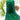 Green Gajji Silk Gala Bandhani Saree Sarees