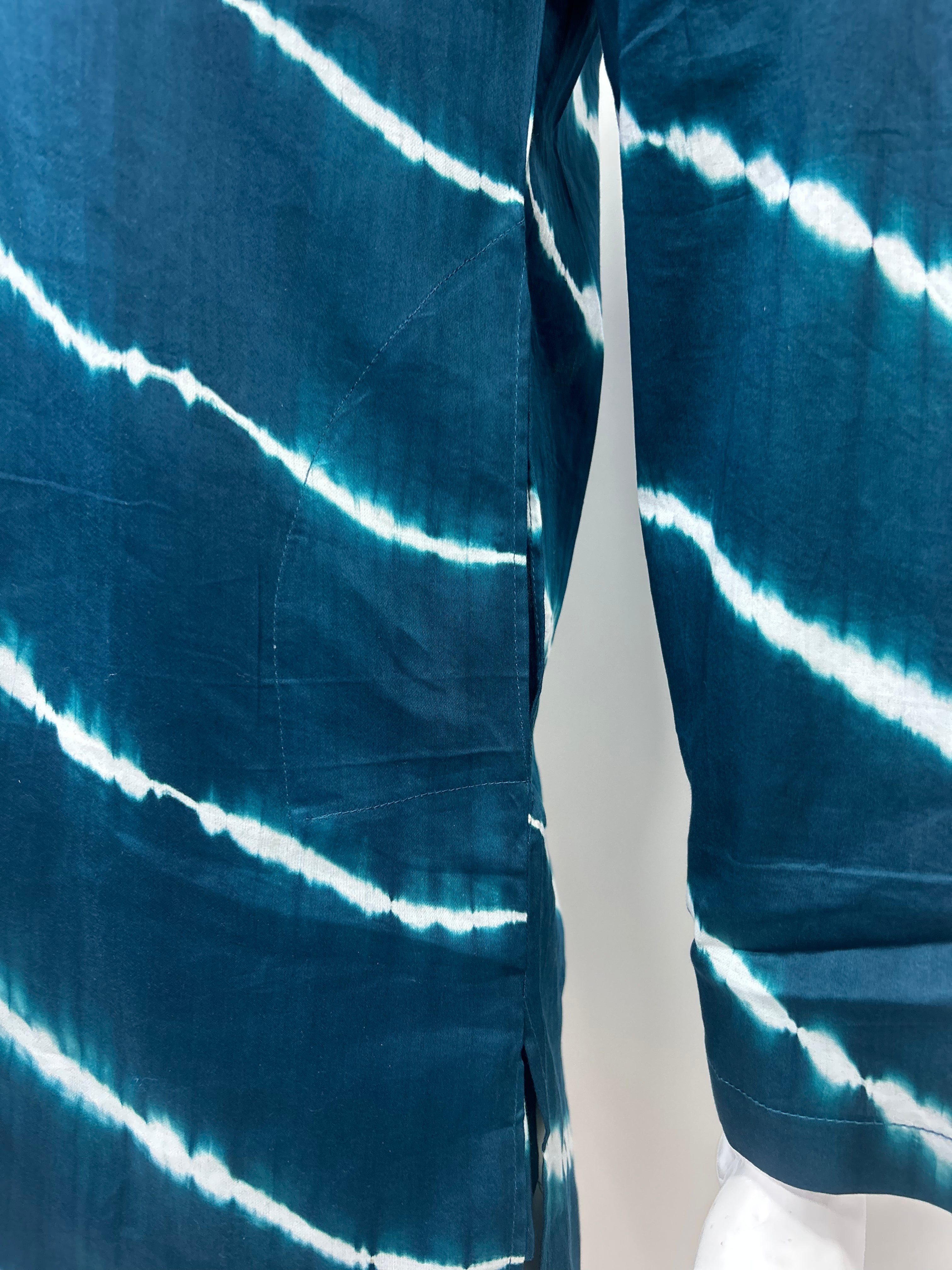 Till Green Cotton Satin Men’s Kurta