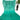 Sea Green-Rama Soft Silk Light Weight Lotus Design Habutai Dupatta cyan / Soft Silk Dupattas