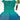 Sea Green-Indigo Soft Silk Light Weight Lotus Design Habutai Dupatta deepskyblue / Soft Silk Dupattas