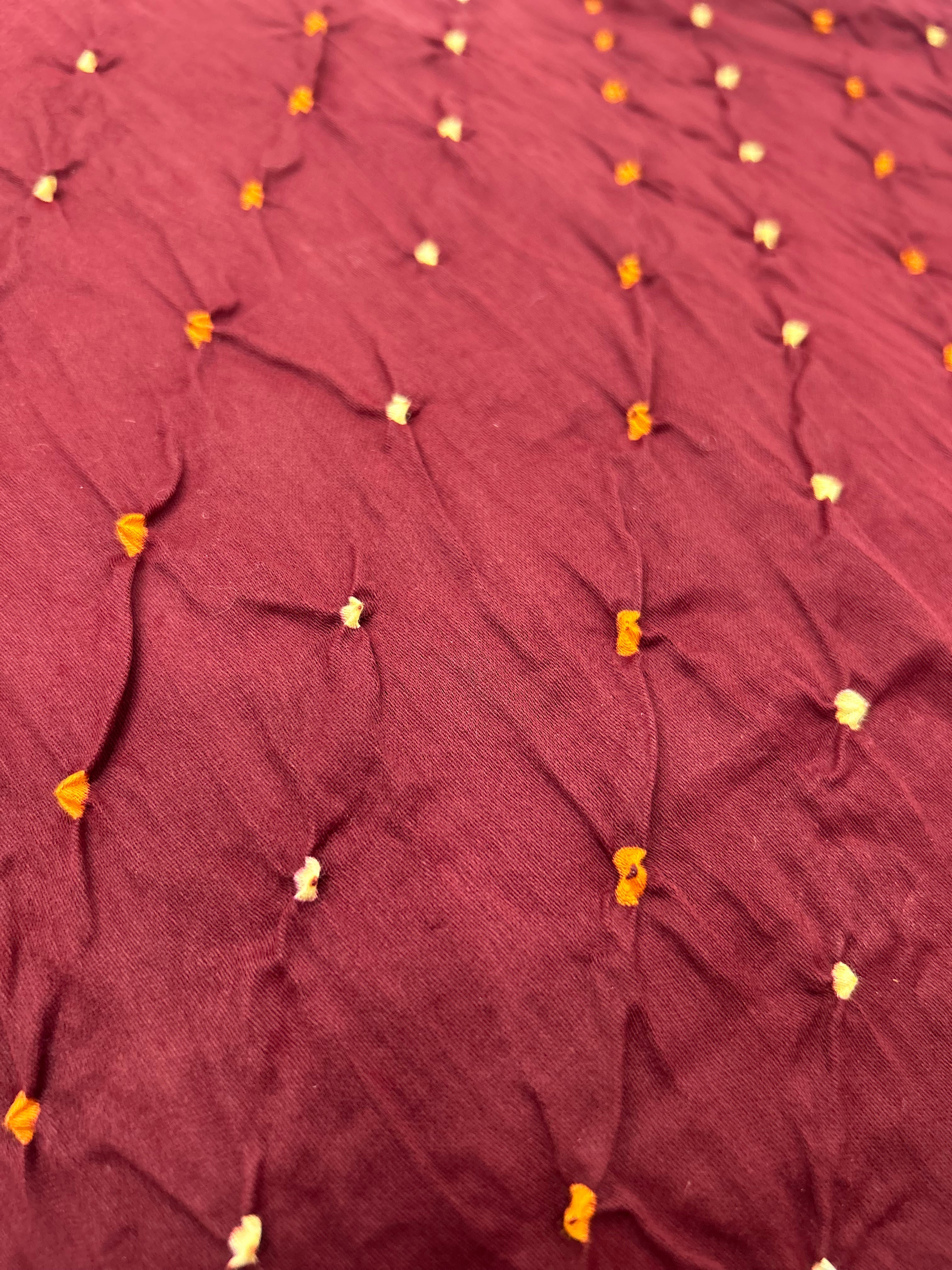 Maroon Cotton Satin Fabric maroon / Cotton Satin Fabric