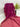 Rani Soft Silk Resham Palav Bandhani Saree magenta / Soft Silk Sarees