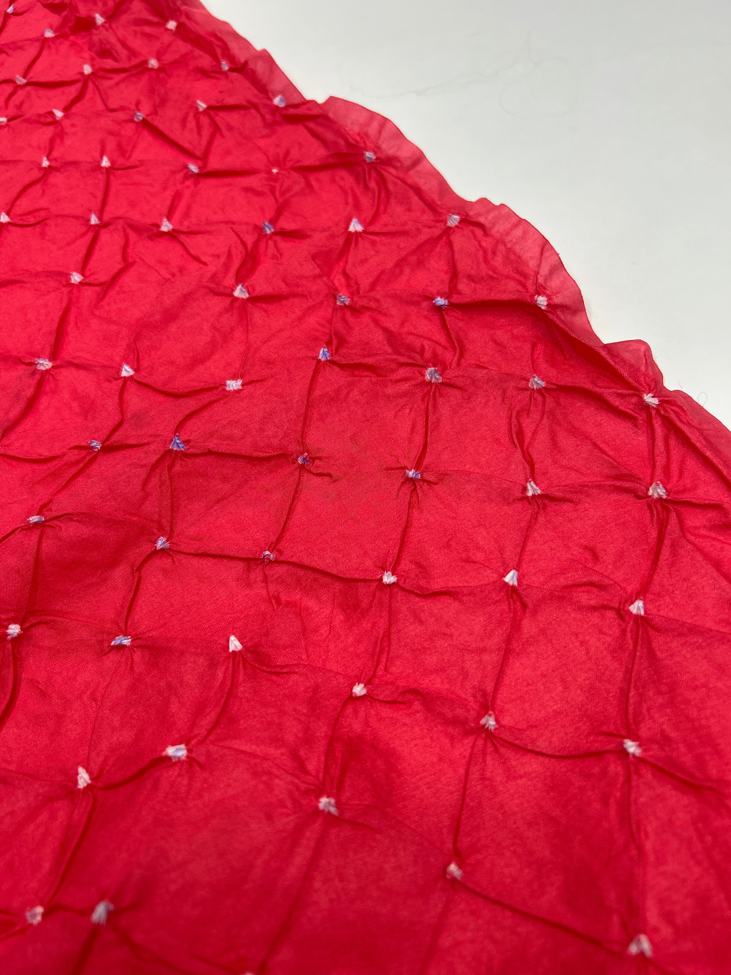 Olive & Gaajar Art Dupion Butta Bandhani Dress Material darkolivegreen / Art Silk Dresses