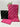 Green-Pink Cotton Laheriya Dress Material pink / Cotton Dresses