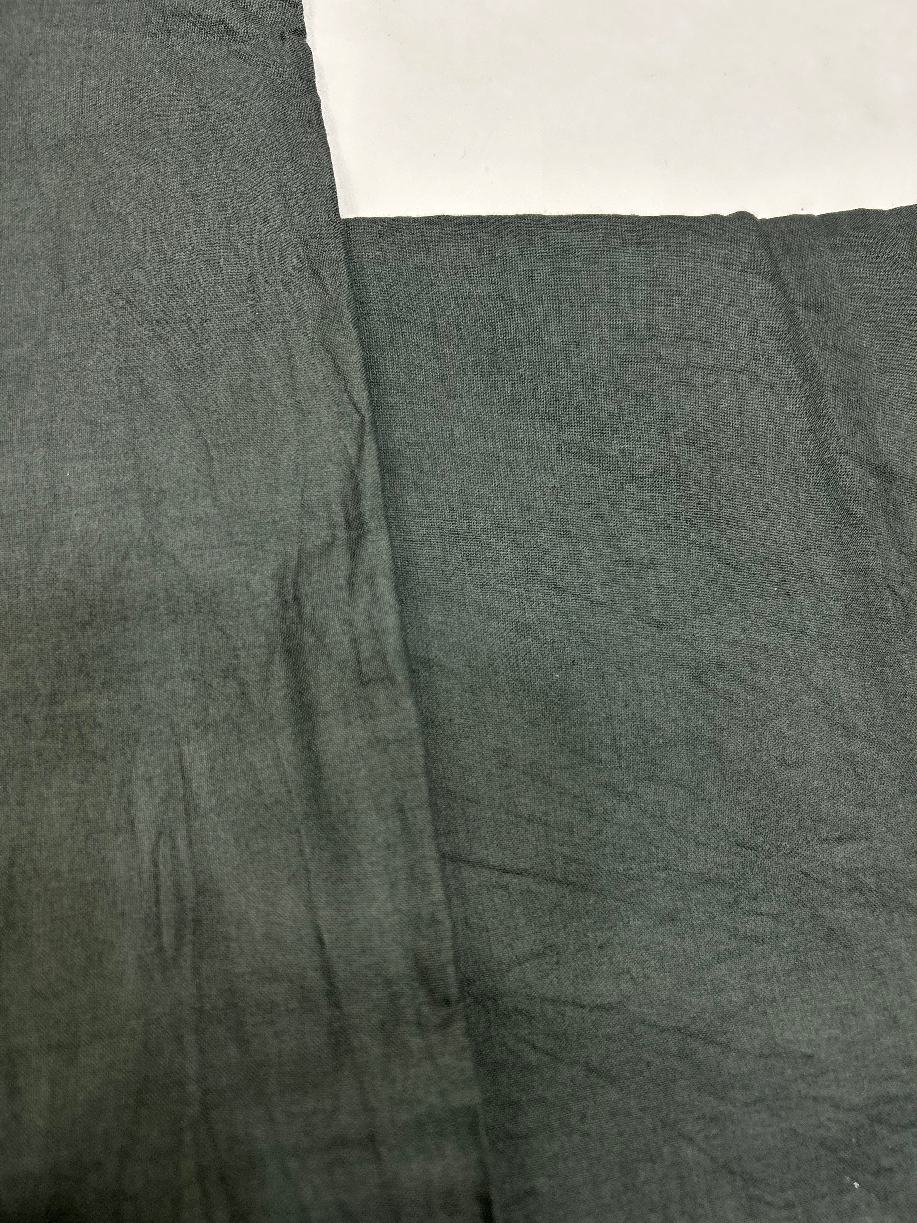 Mustard-Grey Cotton Laheriya Dress Material grey / Cotton Dresses