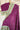 Magenta & Pista Gajii Silk Katha work Bandhni Saree