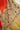 Orange & Grey Gajii Silk Katha work Bandhni Saree
