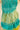 Yellow And Sea Green Shaded Gajji Fency Rai Bandhani Saree