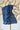 Organic Kala Cotton Natural Indigo Blue Bandhani Scarf