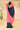Checks Mirror And Thread Work Bandhani Cotton Dress Material In Pink And Indigo