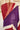 Magenta And Maroon Gajji Silk BAndhani Designer Gala Saree With 3 Colour Dying