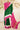 Green And Pink Gajji Silk BAndhani Designer Gala Saree With 3 Colour Dying