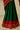 Designer Gala Gajji Silk Bandhani Saree with 2 Colour Dying In Green And Red