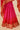 Rai Bandhani With Banarasi Pallu-Georgette Saree In Rani And Red Shades