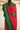 Green And Red Gajii Silk Bandhni Dress Material