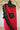 Red And Black Gajii Silk Bandhni Dress Material
