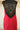 Red And Black Gajii Silk Bandhni Dress Material