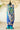 Blue And Rama Georgette Banarasi Bandhani Dress Material