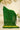 Single Dot Bandhani Dupatta Green In Gajji Silk