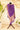 All Over Bandhani Dupatta Purple In Georgette Banarasi