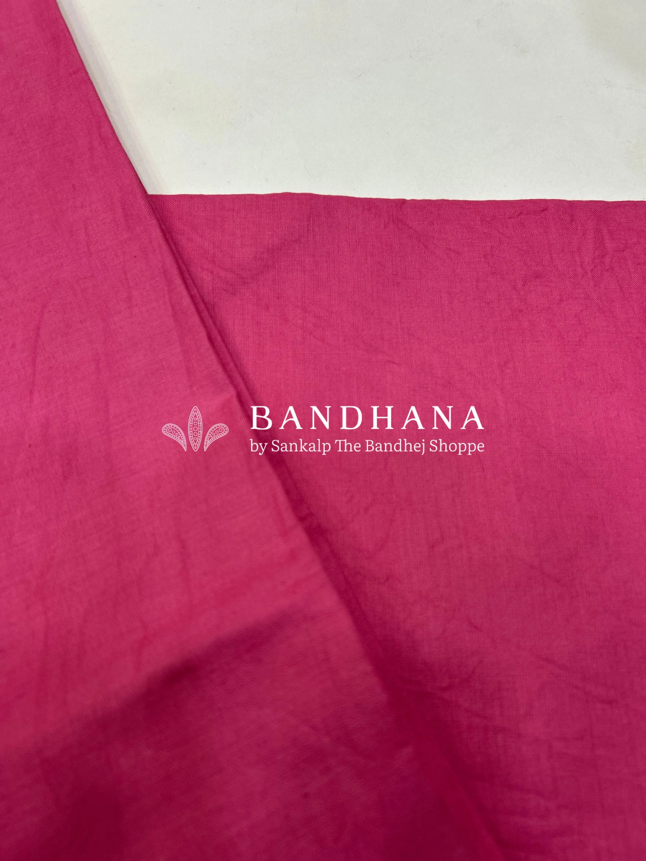 Green-Pink Cotton Laheriya Dress Material pink / Cotton Dresses