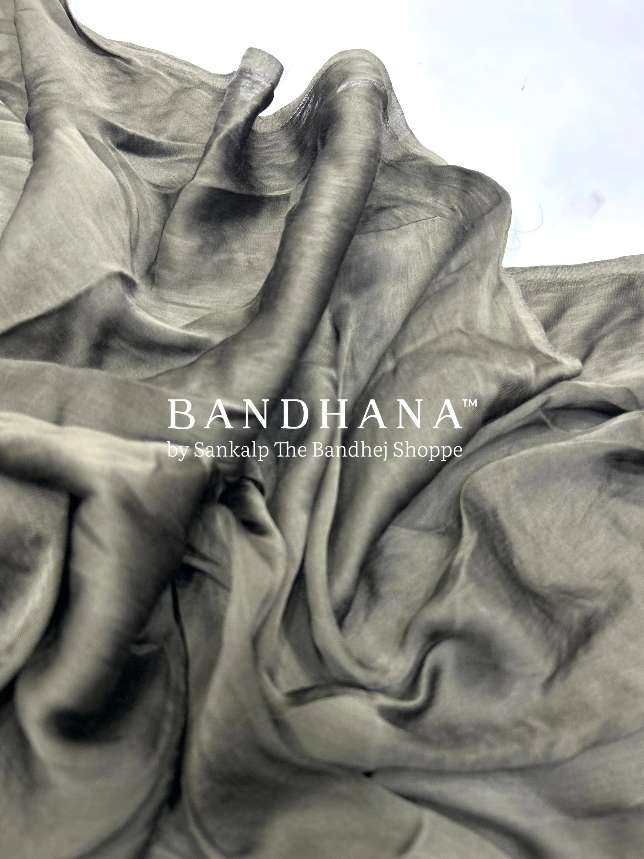 Grey-White Modal Ambadaal Dress Material grey / Modal Silk Dresses