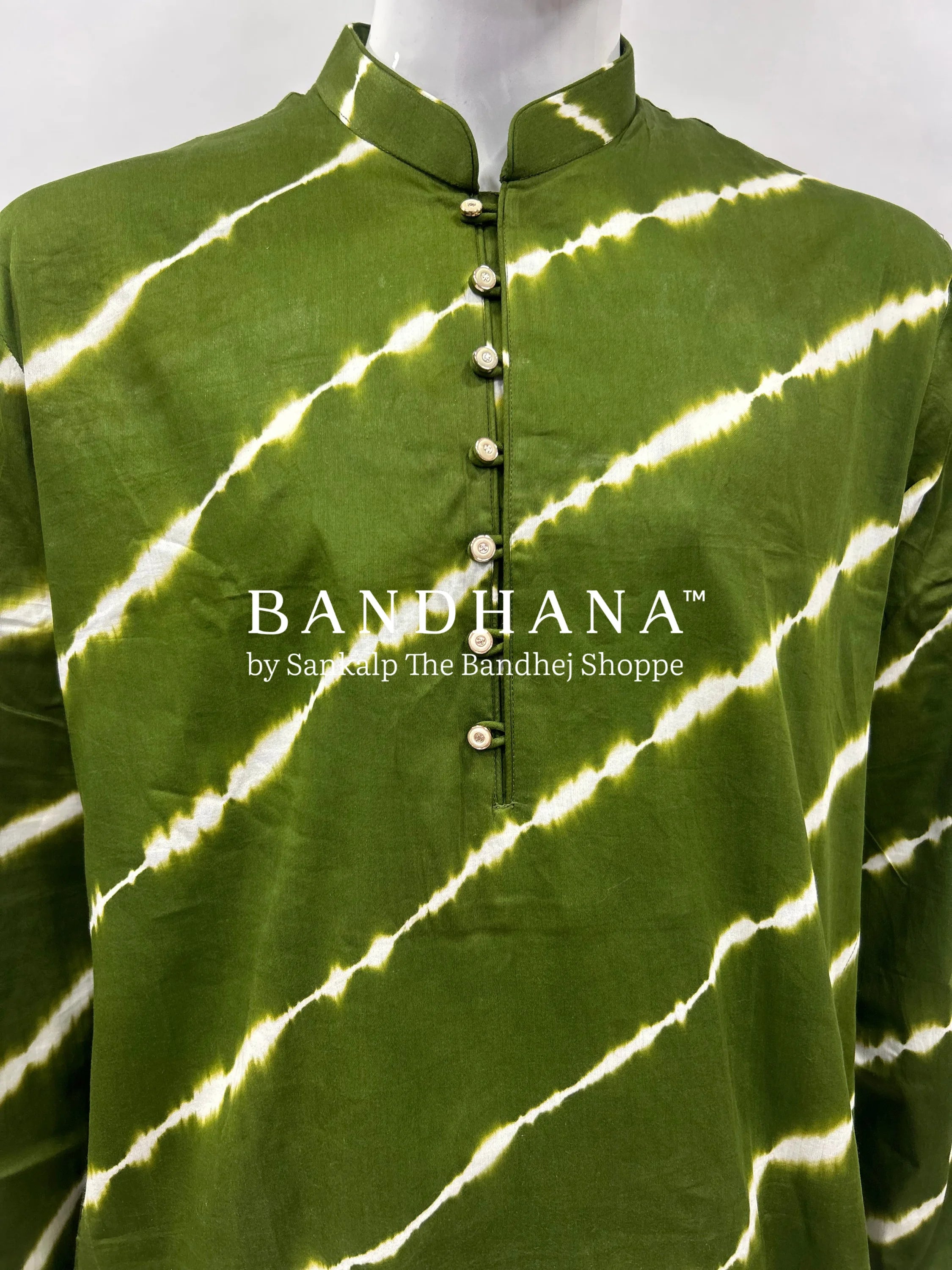 Mahendi Cotton Satin Men’s Kurta