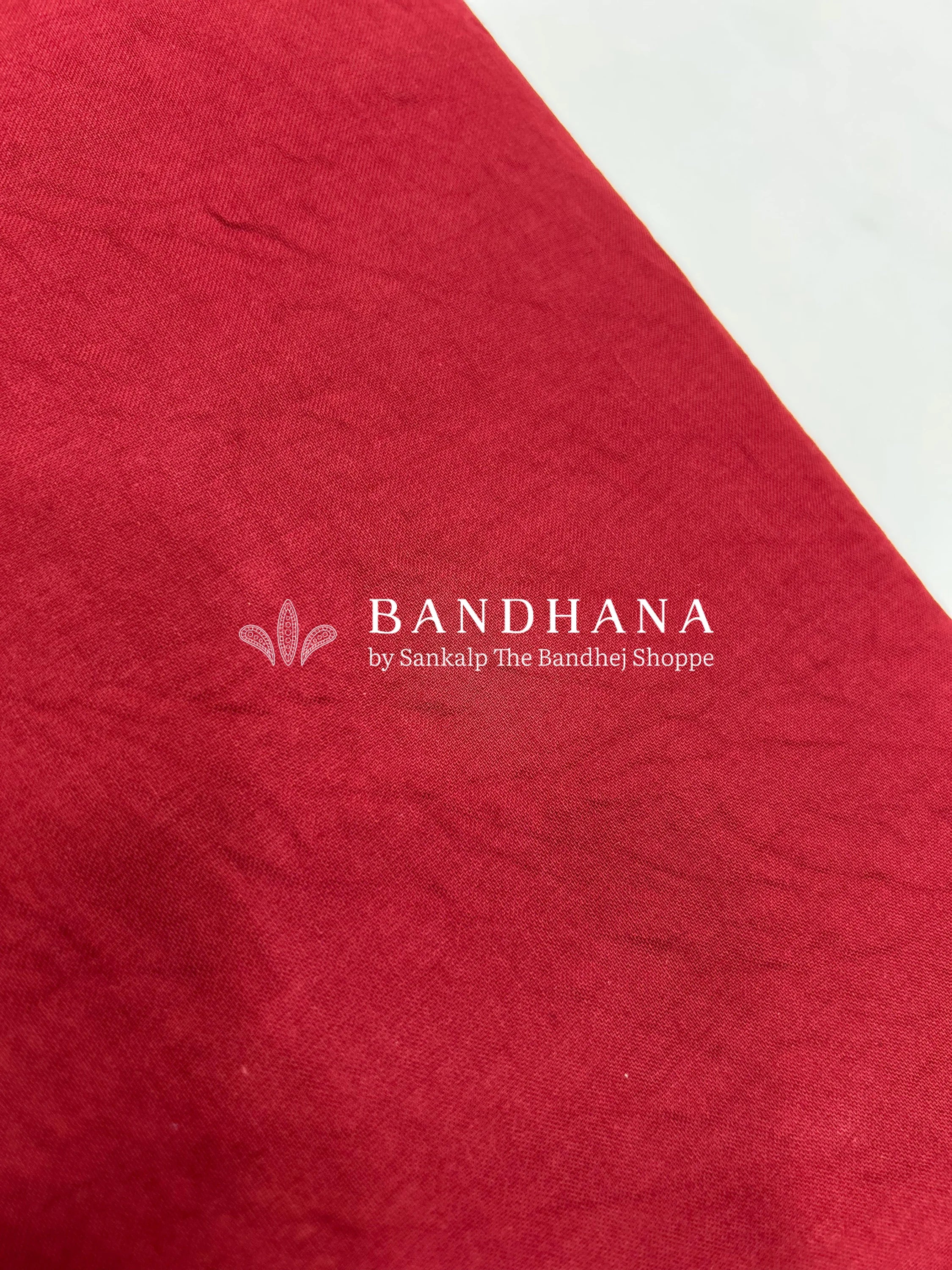 Maroon Ambadal Cotton Bandhani Dress Material maroon / Cotton Dresses