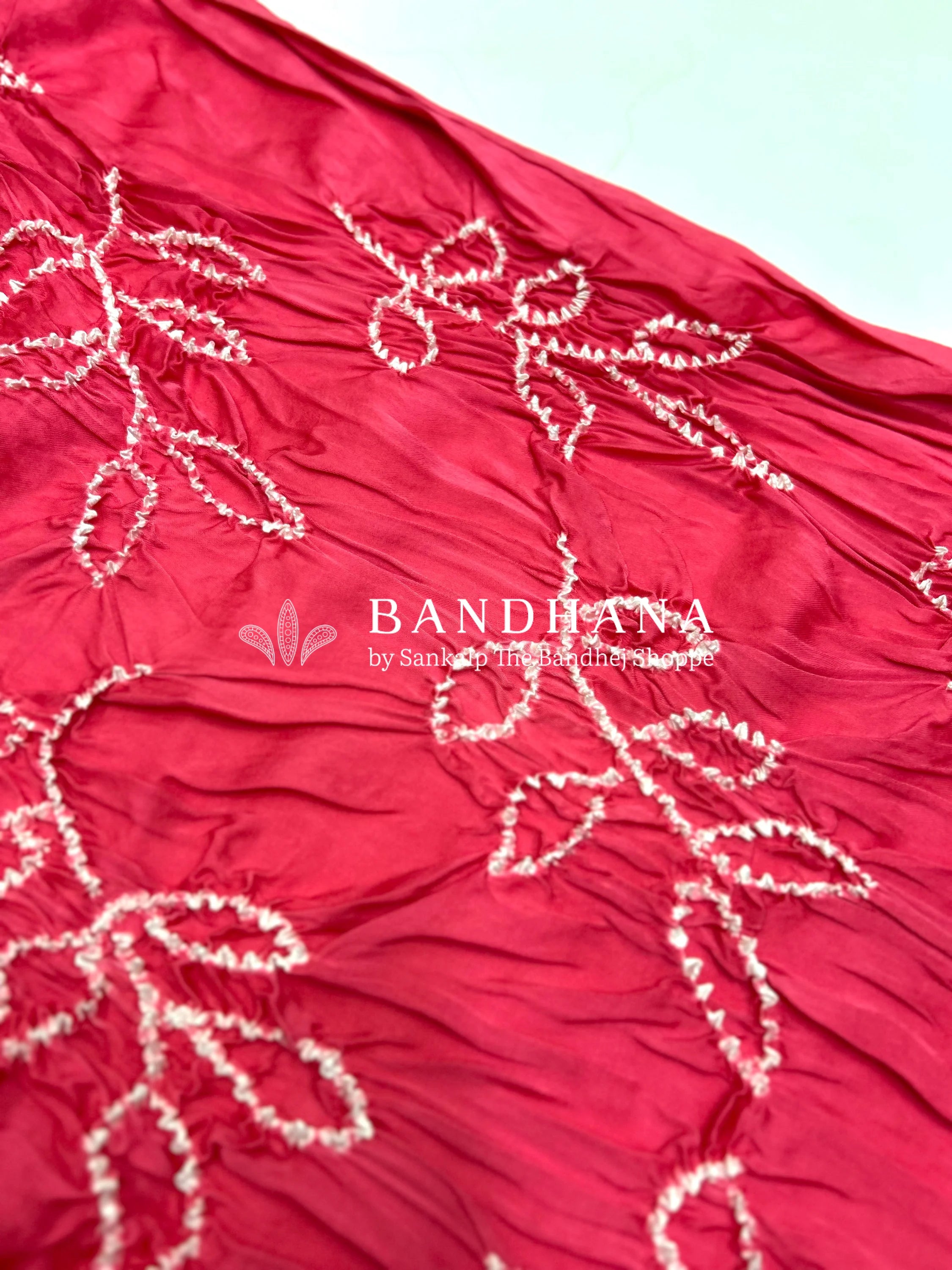 Pink-White Modal Ambadaal Dress Material pink / Modal Silk Dresses