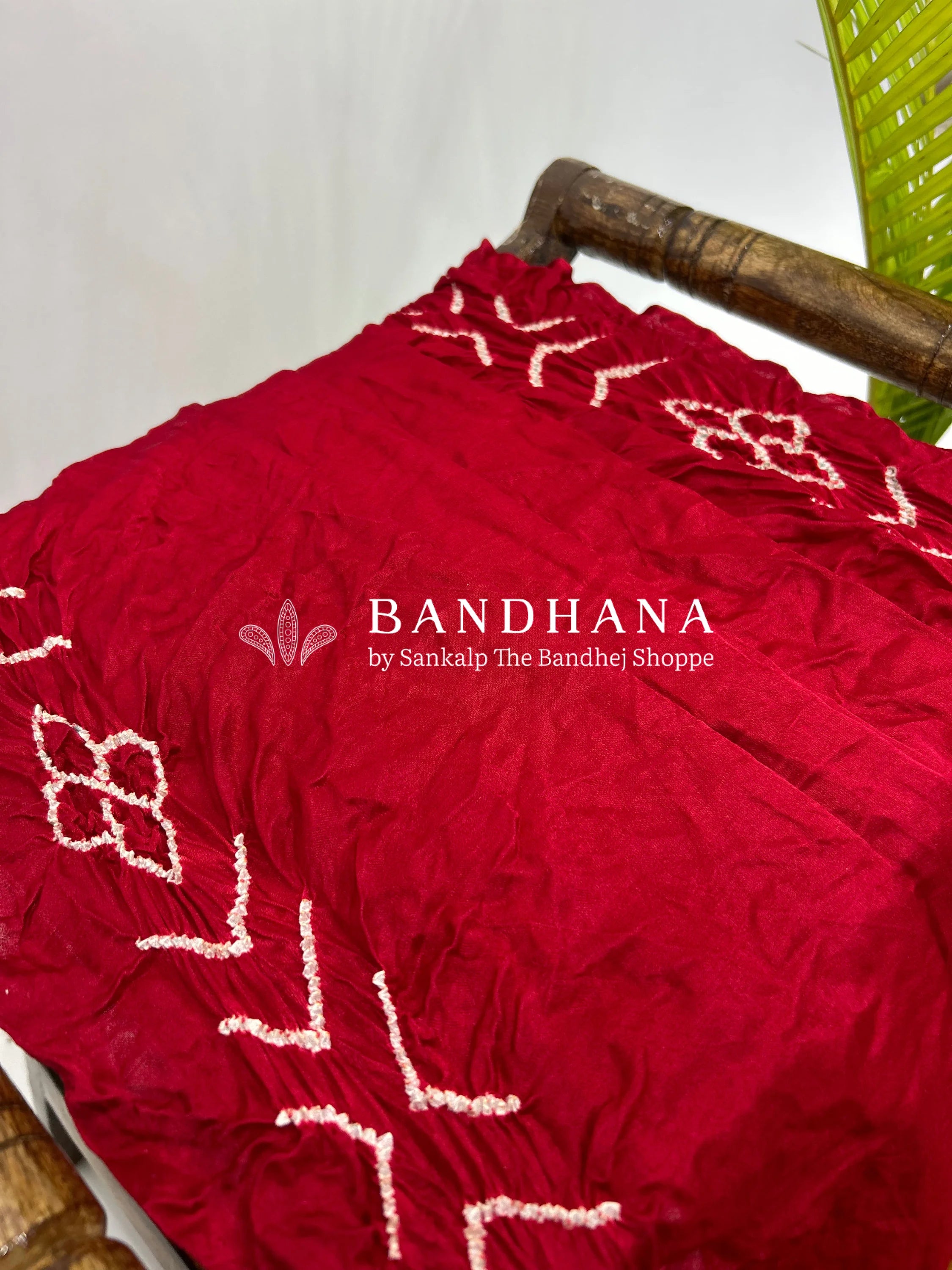 Yellow Maroon Gajji Silk Contrast Colour Bandhej Single Dot Bandhani Saree Sarees